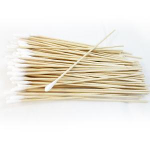 China Pointed Tip Cotton Wool Swabs Bulk Single Head Multifunction Economical wholesale