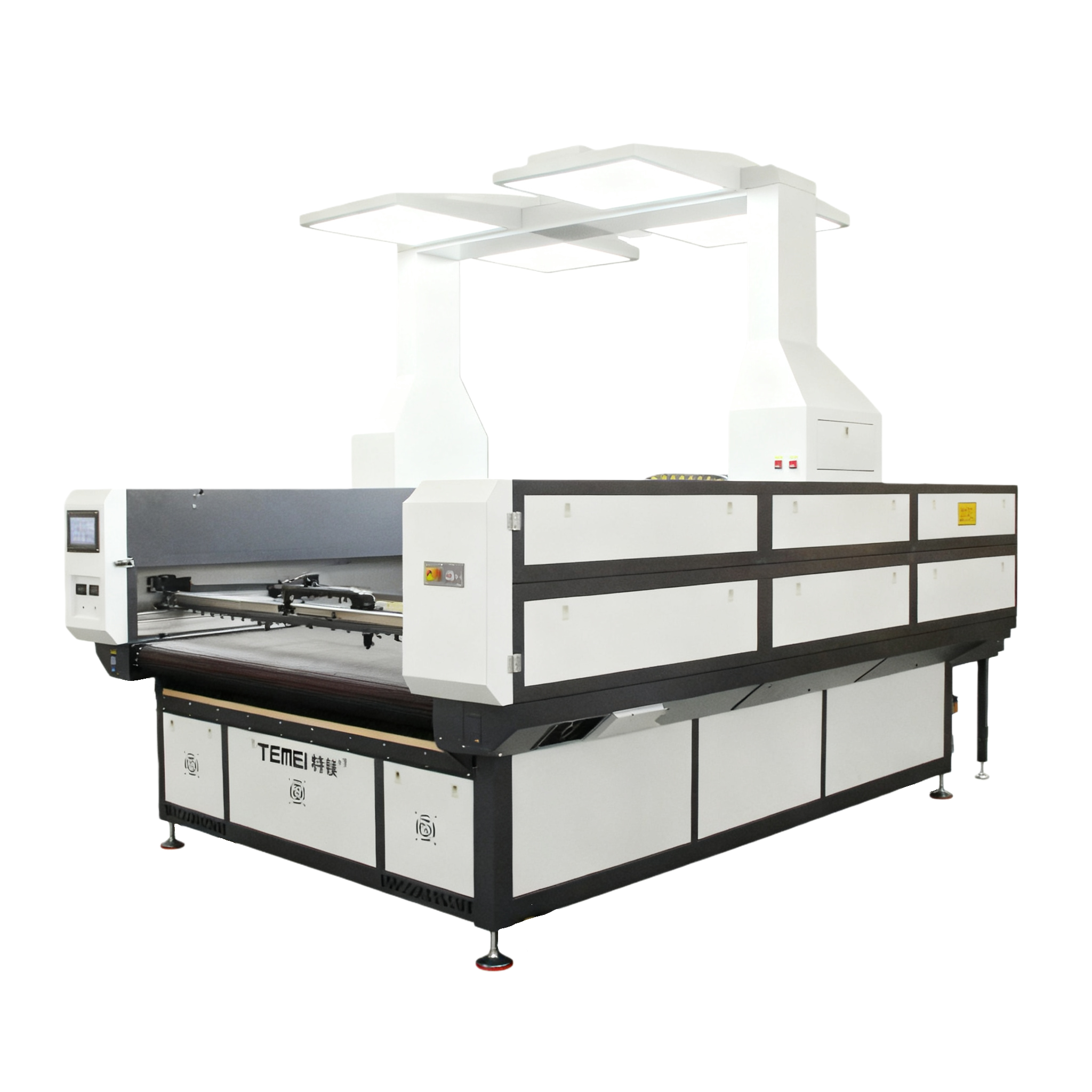Contour Cutting Laser Cutting Machine for Fabric, Leather and Textile150W Co2