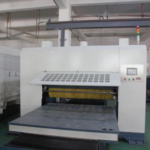 Motor PLC Control SS Sheet Polishing Machine Single Head Brushing