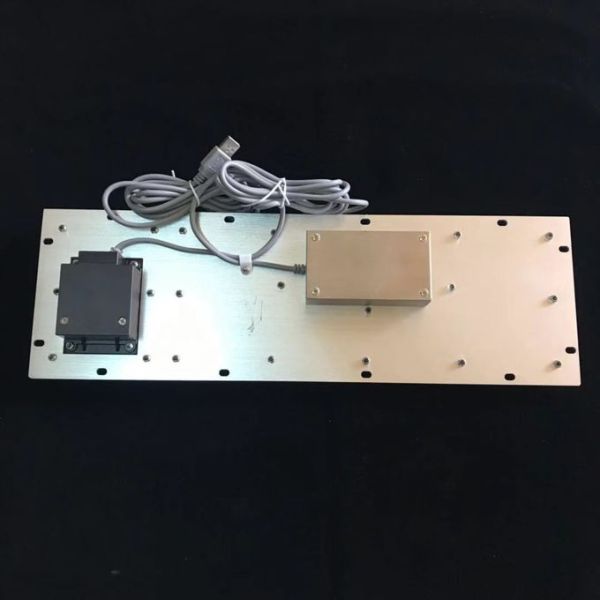 Washable Metal Computer Keyboard Black Surface For Game Consoles