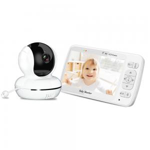 China Voice Control Wireless Baby Monitor Two Way Speaker High Resolution 5inch Display on sale