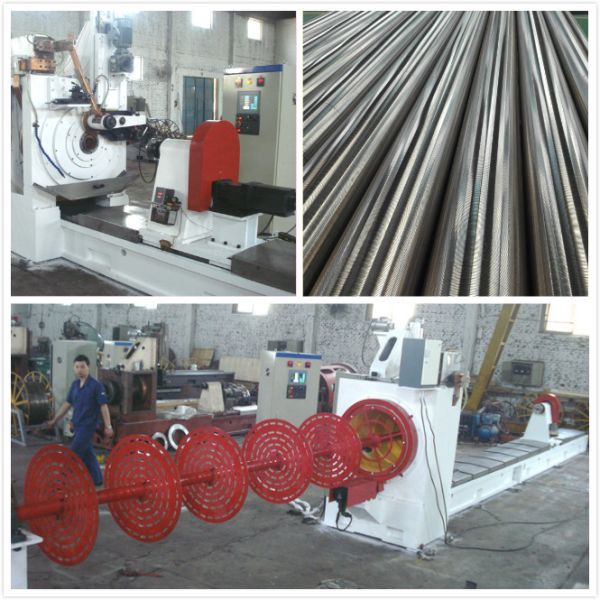Profile Wire Screen Pipe Wire Mesh Manufacturing Machine 0.03MM Slot Precision
