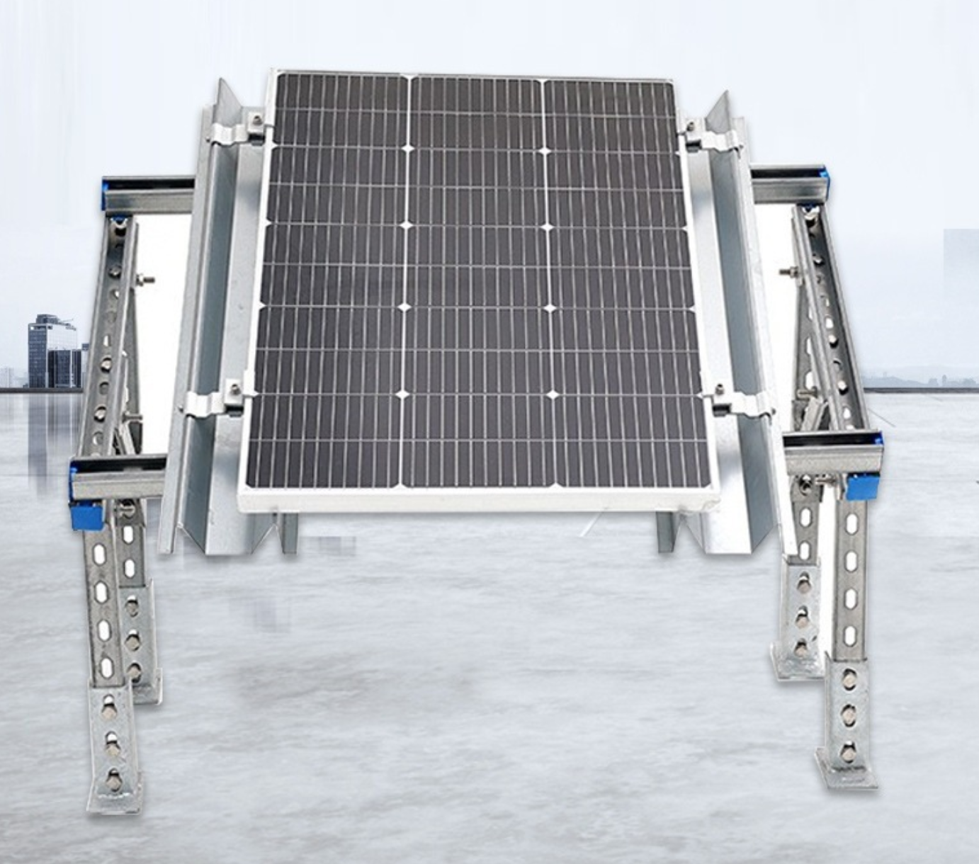 Adjustable Triangle Solar Mounting PV Support Bracket for Roof or Ground