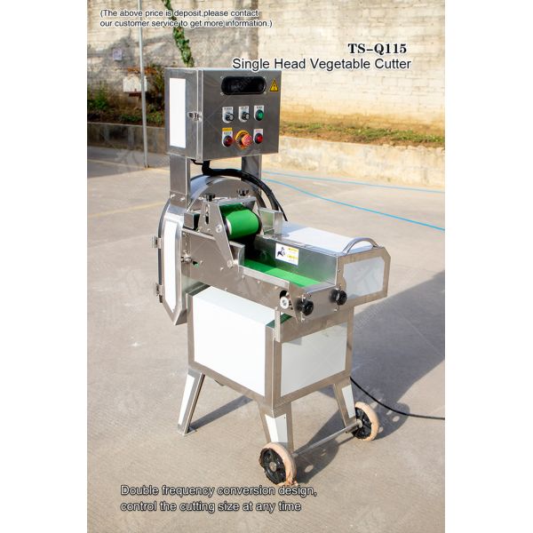 Celery Chinese Cabbage Vegetable Processing Machine Single Head Tengsheng