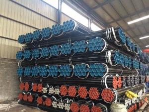 China Hot Rolled Seamless Steel Pipe Oil Pipe Line API 5L Standard ASTM A106 A53 wholesale