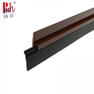 China Antistatic Door Bottom Seal Strip Self Stick Door Sweep with PVC Rubber Tape on sale