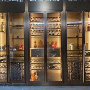 Buy cheap Wooden Cigar Display Cabinet Luxury Wine Cabinet Customized from wholesalers