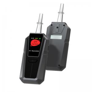 China Dark Gray Alcohol Breathalyzer Tester Machine 100 Storage For Lung Alcohol Content on sale