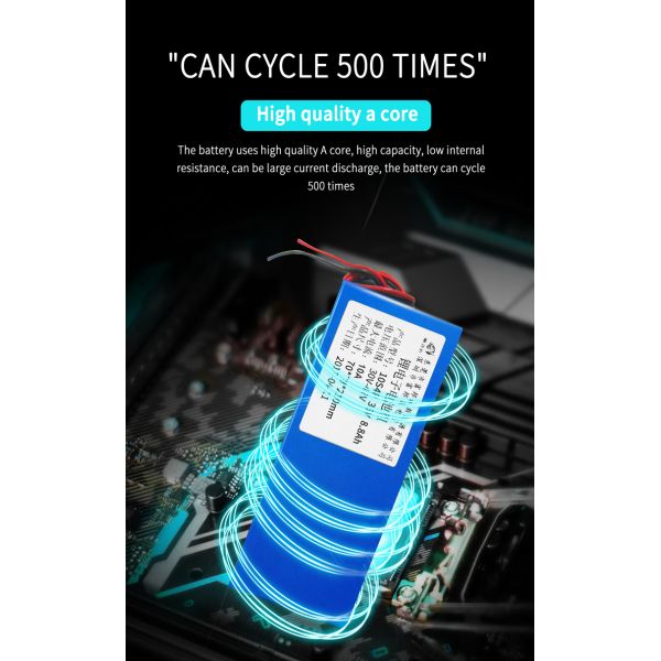 18650 Rechargeable Battery Pack Photovoltaic Cleaning Machine 8800mah Lithium Ion Battery Pack