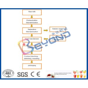 Energy Saving Cheese Making Equipment For Cheese Manufacturing Plant