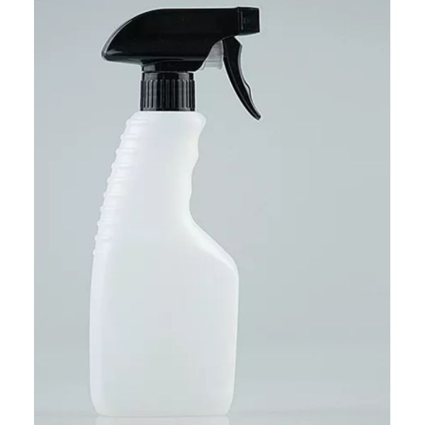 China Refillable Cleaning Liquid 500ml Plastic Bottle With Colored Trigger Spray wholesale