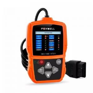 China Foxwell NT201 EOBD OBD2 Car Automotive Scanner Engine Light Fault Code Readers I/M Readiness LIVE Date OBD2 Diagnostic T on sale