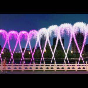 China DMX512 Lamp Software Dancing Musical Fountain Garden on sale