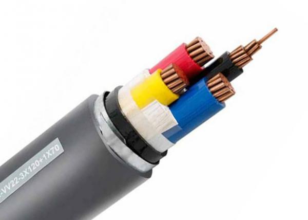 Quality Lead Free 3 Core And Earth Armoured Power Cable For Power Stations for sale