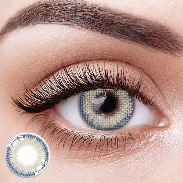 14mm Non Prescription Realistic Natural Color Contact Lens For Dark Eyes