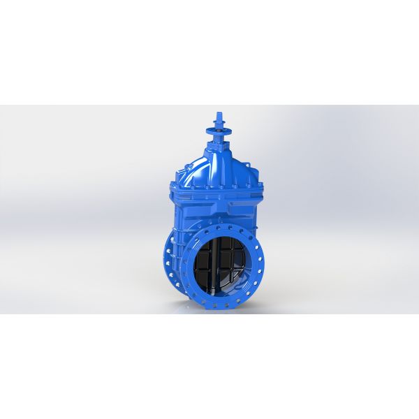 WRAS Approved Soft Seated Water Gate Valve with Handwheel Operated / Non Rising
