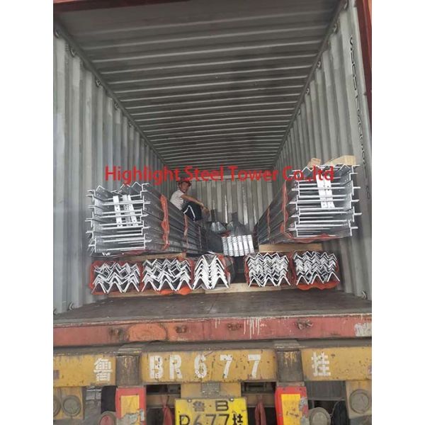 60 Degree 3 Legged Angle Steel Communication Tower