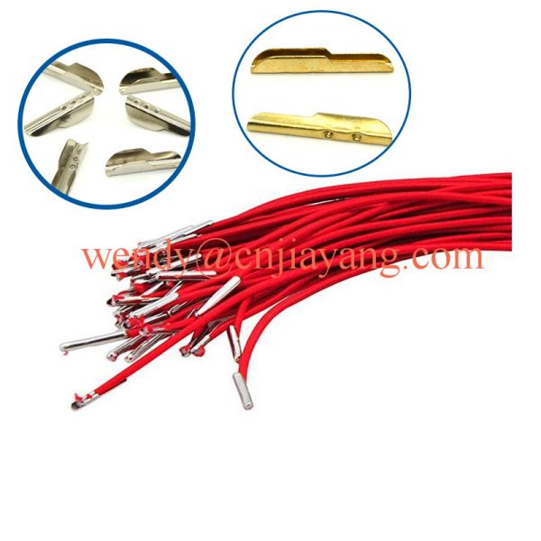 Large size metal barb for paper bags handle strap