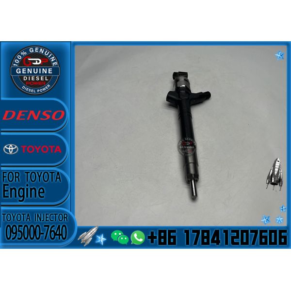 Common Rail Fuel Injector 095000-7640 For TOYOTA 2AD-FTV 23670-0R170 23670-0R120 23670-0R020 23670-0R070