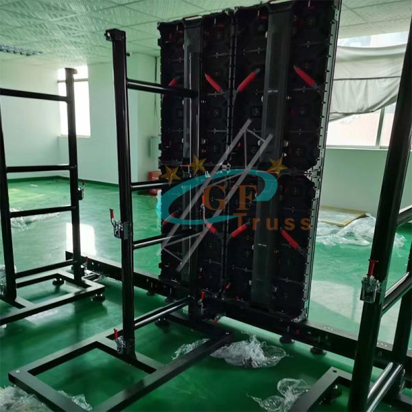 Indoor LED Screen Truss Wall Support Structures For Hanging Video