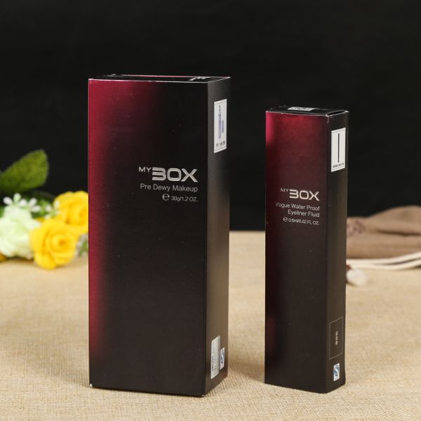 Custom Cardboard Box for Cosmetic and Skincare Products L*W*H cm According to Your Request