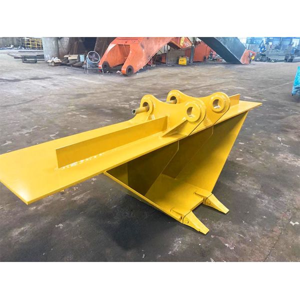 Quick Delivery V Ditching Bucket For Excavator , Durable Trapezoidal V Ditch Bucket