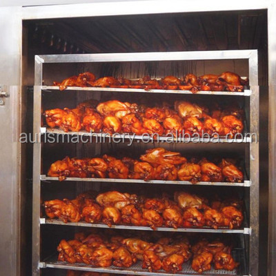 Baking Drying Sausage Smoker Machine Chicken Meat Processing Machine