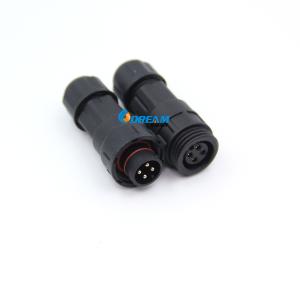 IP68 Waterproof Connector Screw Male Female Circular 2 3 4 Pin M16 Cable LED
