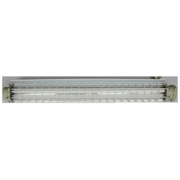 Ip66 1.2M 4Ft Led Linear Explosion Proof Lamps Industrial 18-36W Double Tube Explosion Proof Fluorescent Light