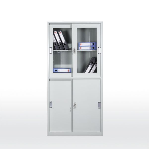 12mm Shelf Edge 0.4mm Plate Metal File Cabinet