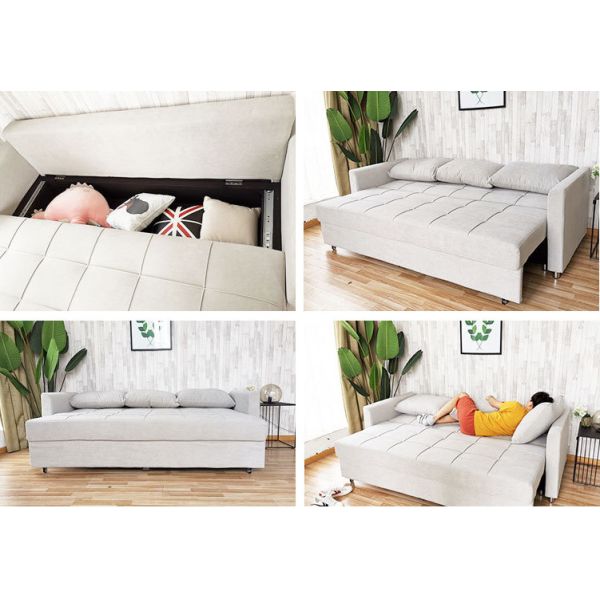 newest design modern sofa cum bed sofa bed furniture with storage chaise multifunction chair sofa convert bed