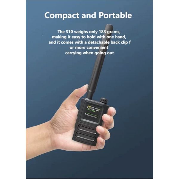 Handheld Drone Detector Man Portable Handy Drone Detection Equipment 300MHz To 6GHz