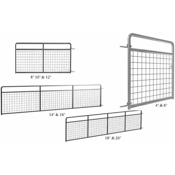 Purpose galvanized tube Farm Gate Cattle Horse Sheep Yard Panels Victoria "