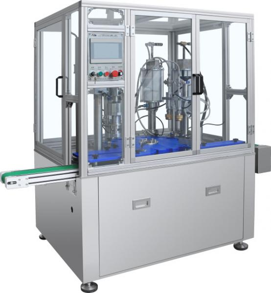 Quality Automatic aerosol bag on valve aerosol filling machine for cosmetic pharmaceutical products for sale