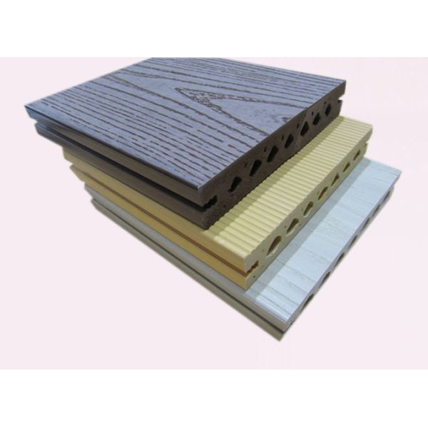 Antiseptic Interlocking WPC Decking WPC Wood Plastic Floor Tiles for Garage