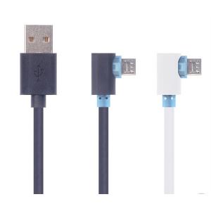 China USB 2.0 Micro B USB Cable A Male to Right 90 degree Angle Customized wholesale