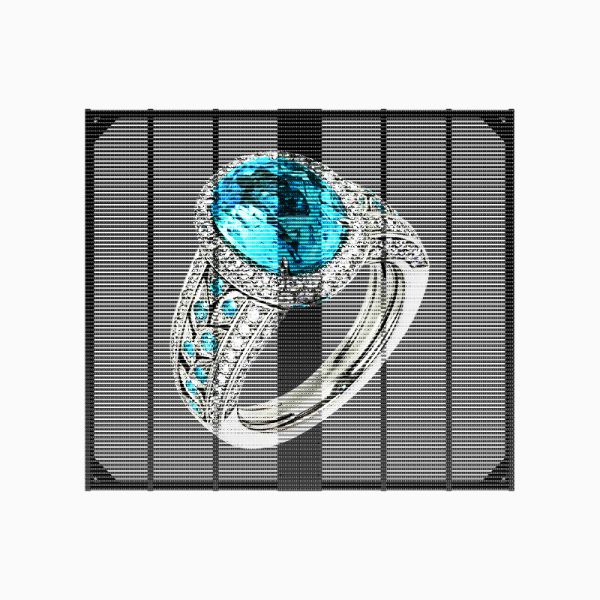 P2.6-6.25 Customizable LED Grille Screen – Flexible Installation for Events & Commercial Spaces