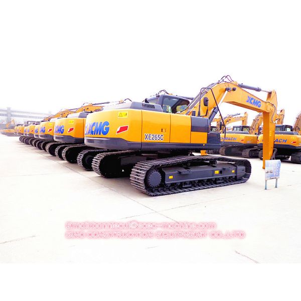 Quality XE265C 26t Hydraulic Crawler Excavators Heavy Duty Construction Equipment for sale