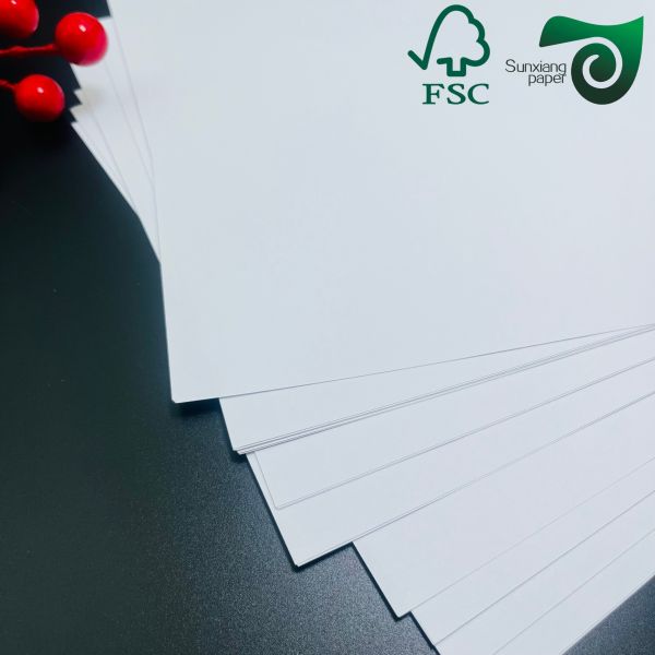 Uncoated Dictionary Paper Cardboard 40gsm 50gsm White Beige Clear Printing