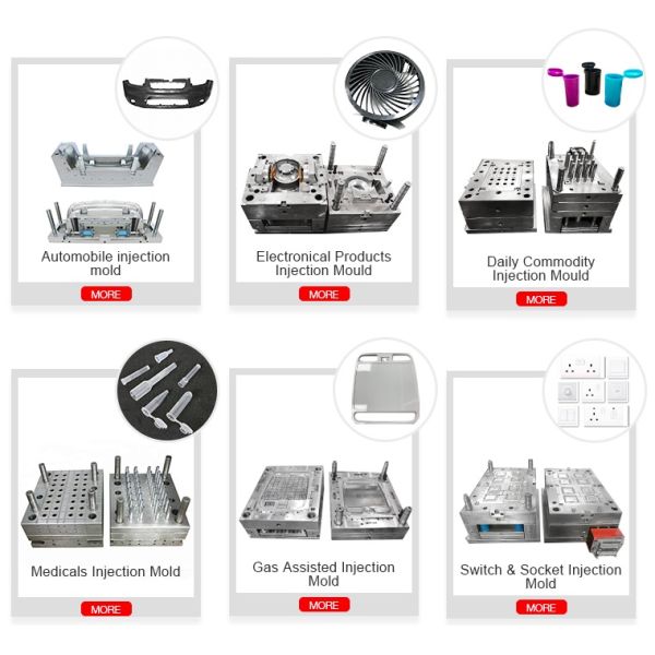 LKM Base S136 Hot Runner Injection Mold For Electronic
