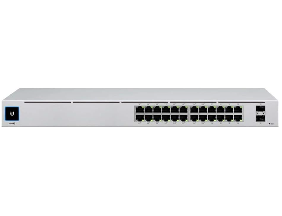 Switch 24 Ports Managed USW-24-POE with PoE Capability and 52Gbit/S Switch Capacity