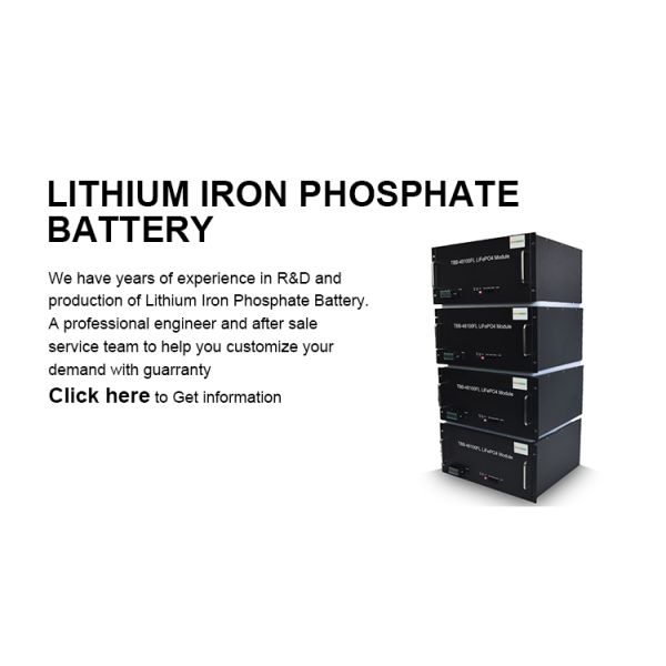 Commercial 48V Lithium Iron Phosphate Battery Replacement 100Ah LFP Battery Pack