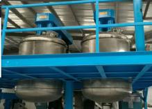 Automatic Artificial Quartz Stone Slab Production Line , Artificial Marble Making Machine