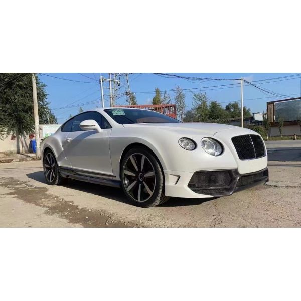 For Bentley Continental GT Carbon Fiber Body Kit Continental GT Upgrades VORS Style Front and Rear Bumper Spoilers