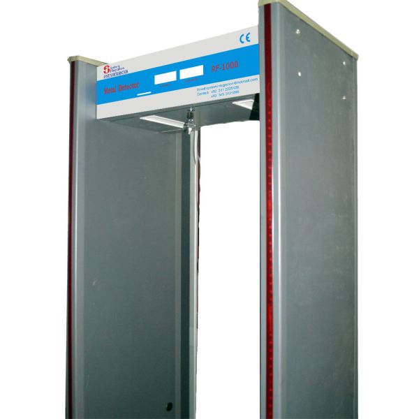 Weatherproof , Shockproof , Fireproof walk through gate 6 zone with Remote