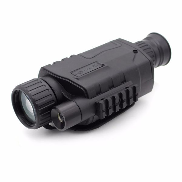 Compact Infrared Night Vision Monocular 5x Magnification For Endless Distance