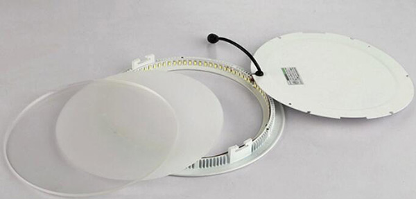 Double Color LED Recessed Panel Light Taiwan Epistar With High Light Transmittance