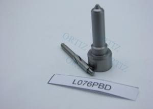 China DELPHI Silver Oil Dispenser Nozzle , Durable Steel Common Rail Nozzle L076PBD on sale