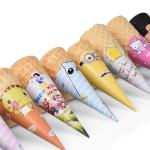 Ice Cream Cup Paper Cone Sleeve Making Machine 80pcs / Min Fully Automatic