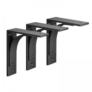 China Floating Shelf Brackets with Welding Process and Heavy Duty Hammered Millwork Iron wholesale